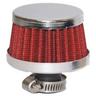 View Item 9mm Red Motorcycle Crankcase / Mini Moto / Pit Bike Air Breather Filter
